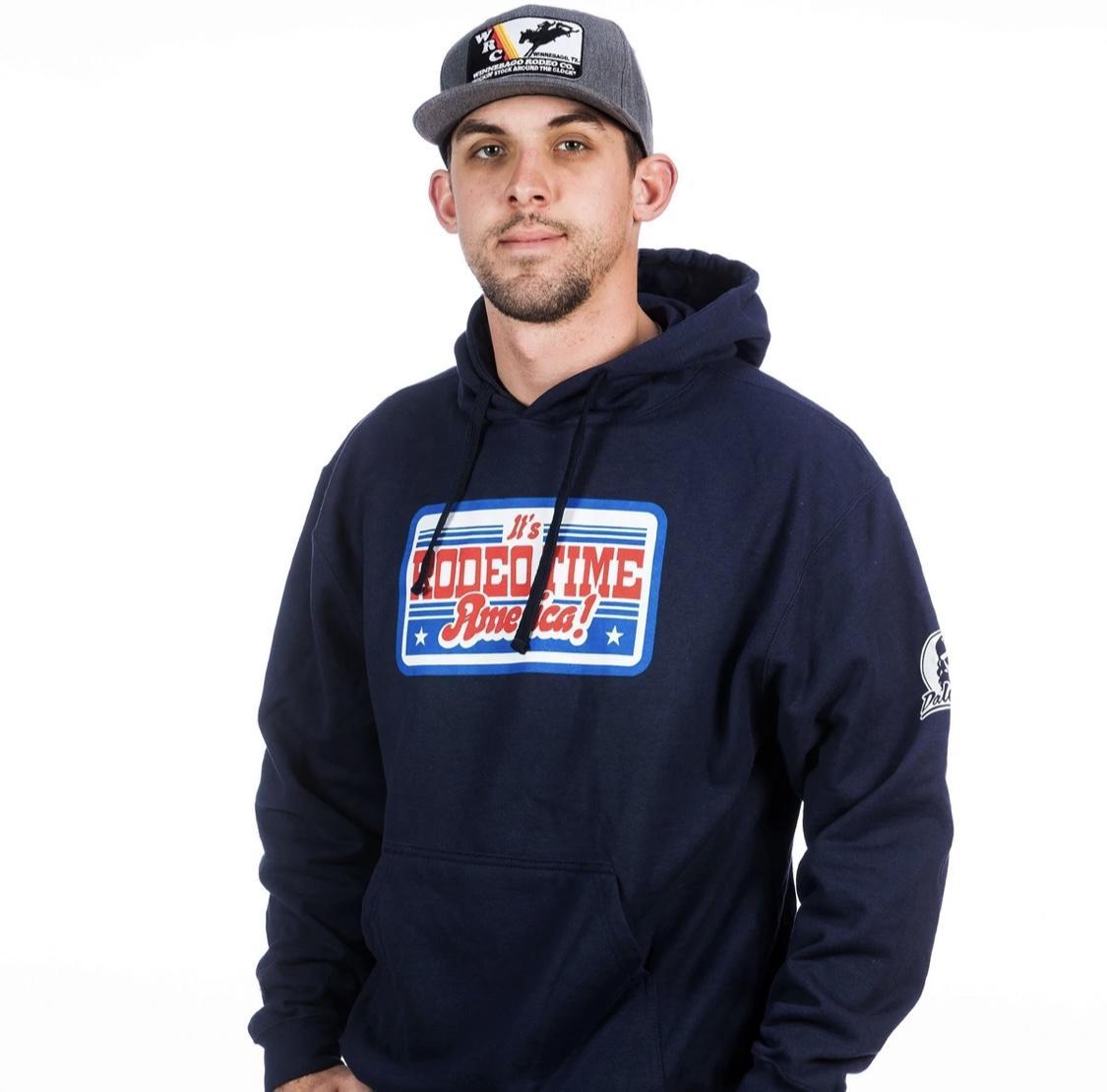IT'S RODEO TIME AMERICA HOODIE