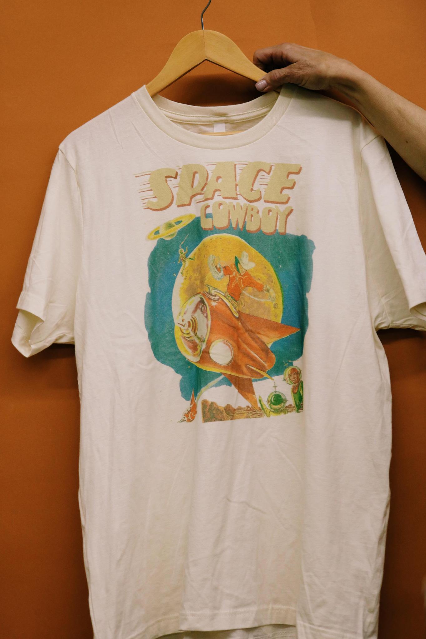 SPACE COWBOY GRAPHIC T SHIRT