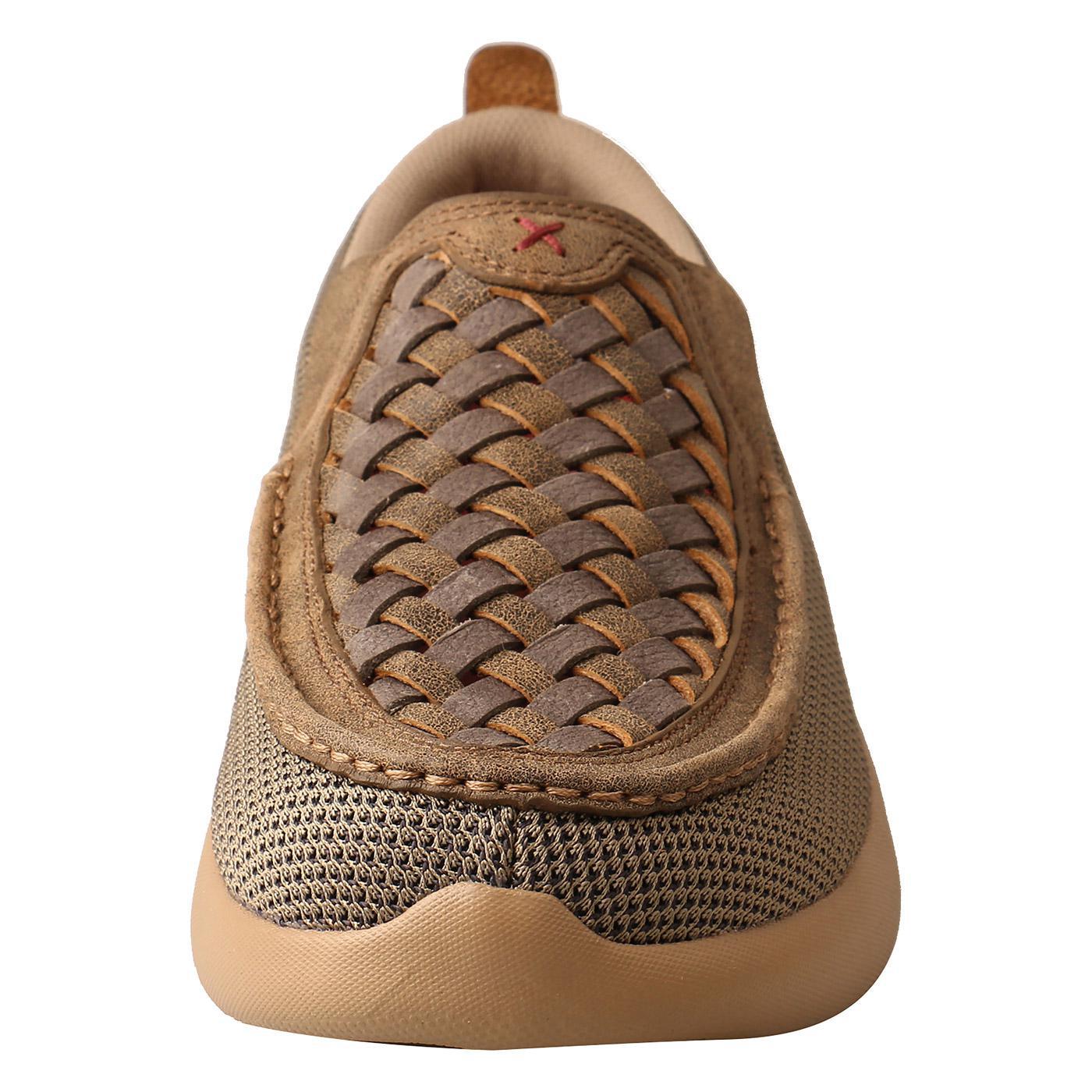 MENS SLIP ON OLIVE/BOMBER WEAVE MRV0007