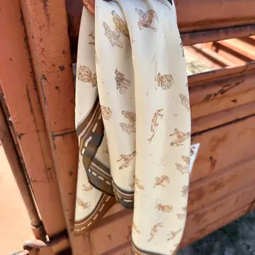 Saddle Club Silk Western Cowgirl Wild Rag Scarf