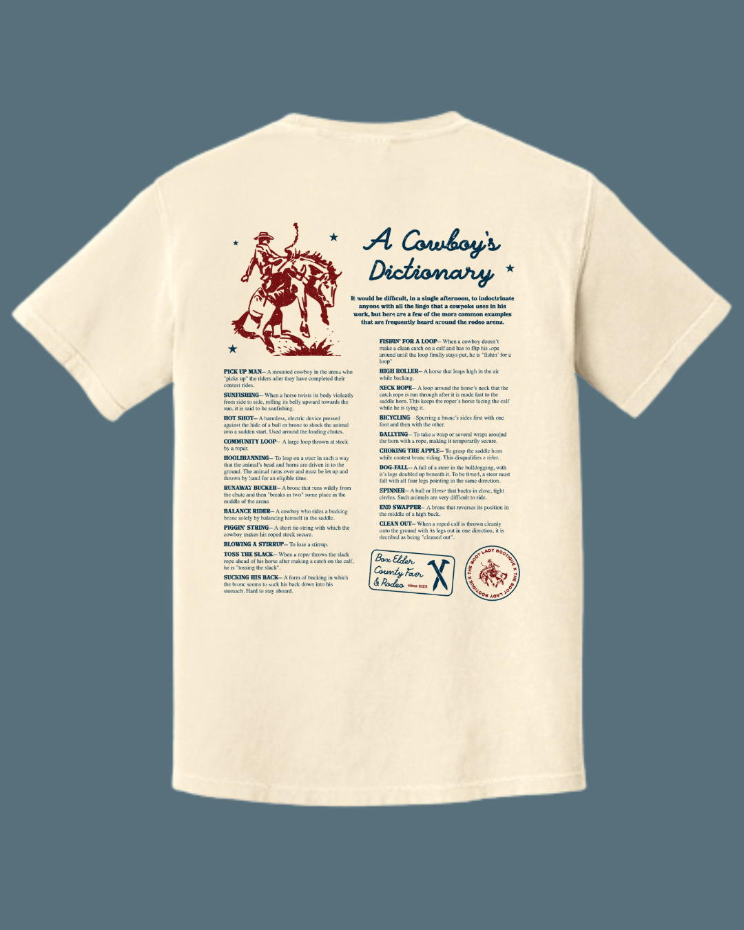 PRE-ORDER Exclusive Box Elder County Fair & Rodeo Centennial Tee