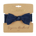 True Blue | Denim Smocked Headband