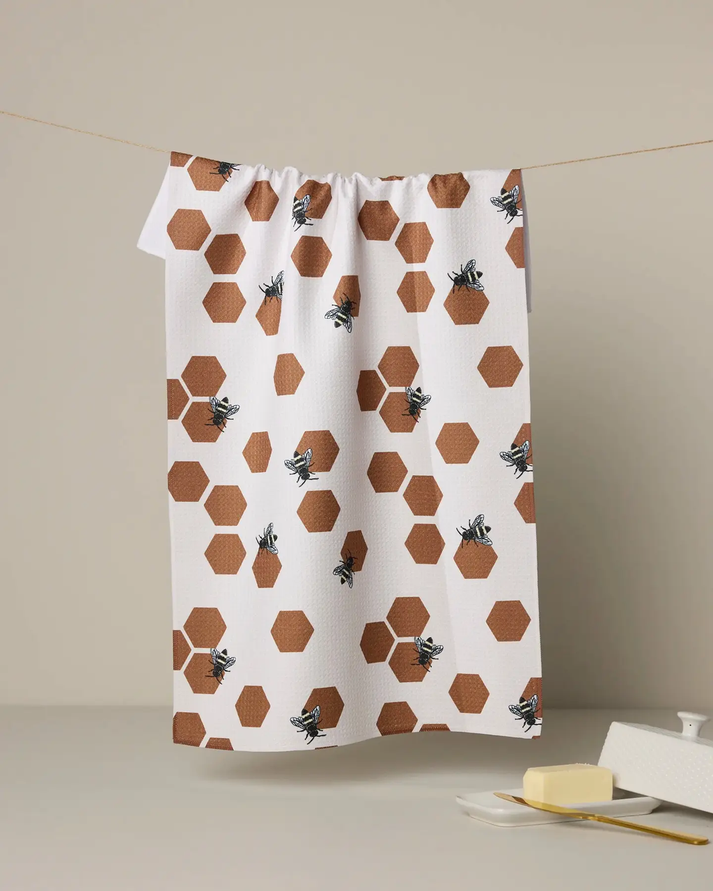 Busy Buzzin Tea Towel