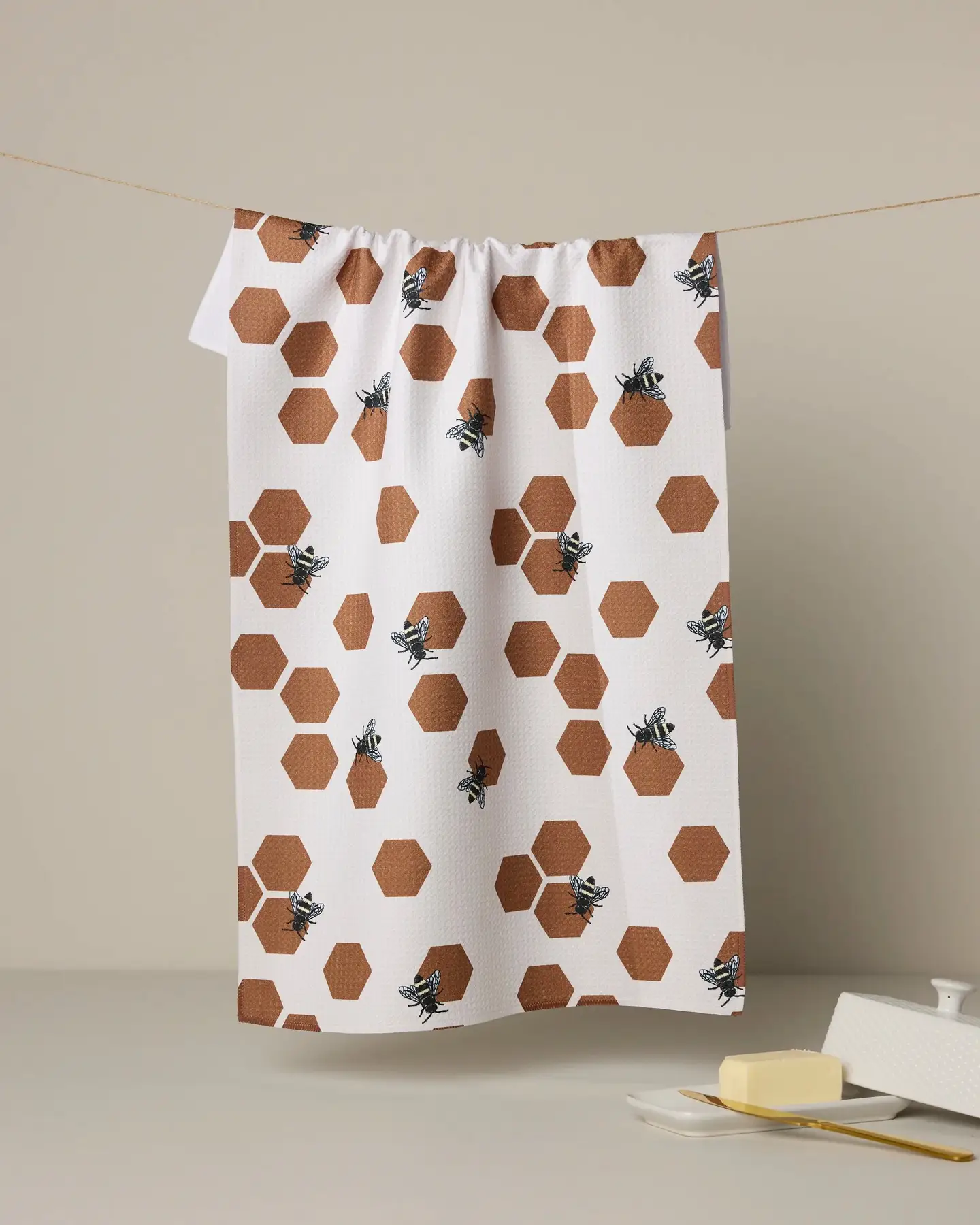 Busy Buzzin Tea Towel