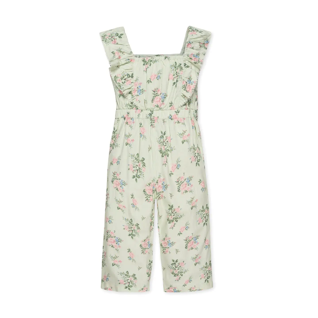 Organic Flutter Sleeve Jumpsuit
