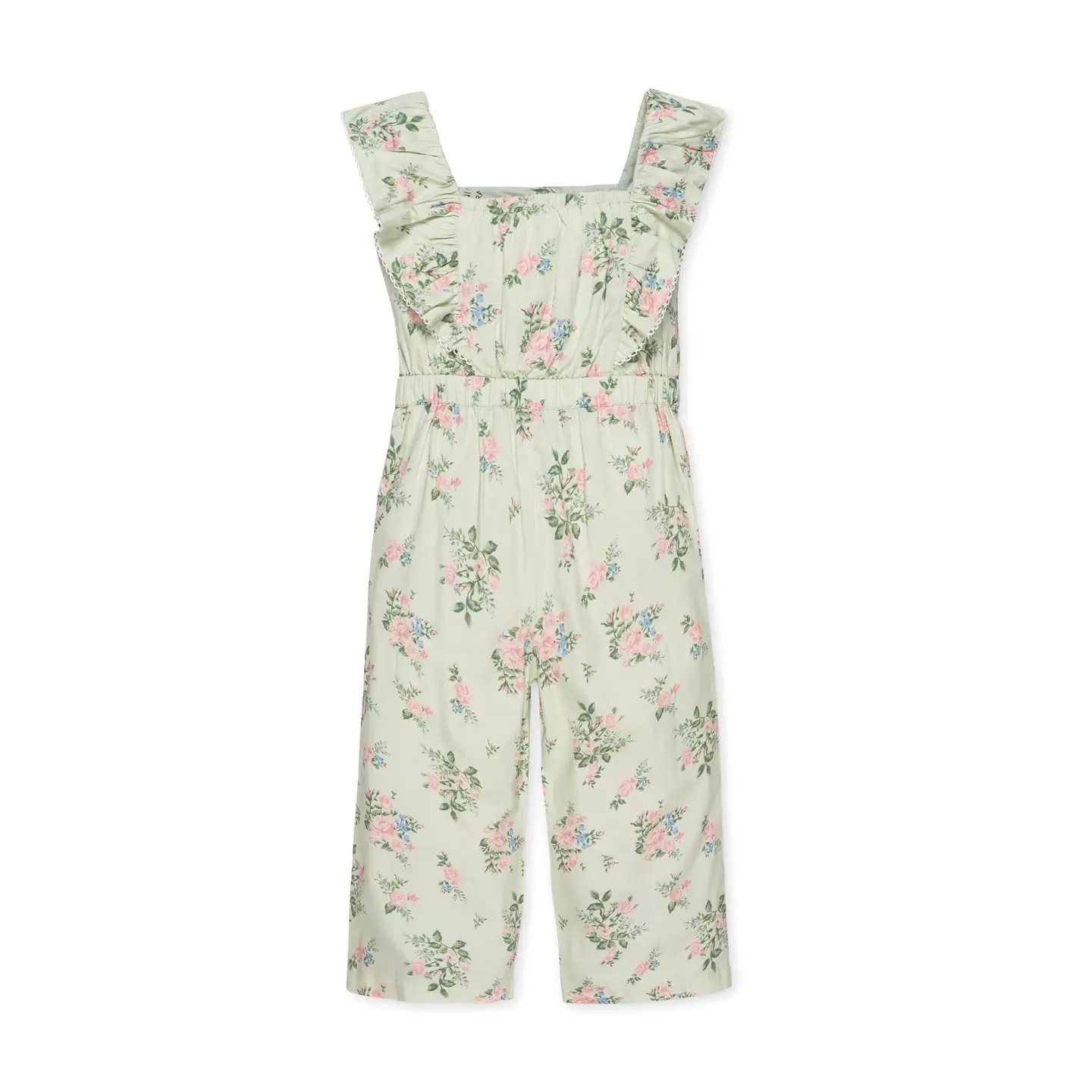 Organic Flutter Sleeve Jumpsuit