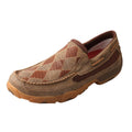 MENS SLIP ON DRIVING MOCCASINS - BOMBER PATCH MDMS010