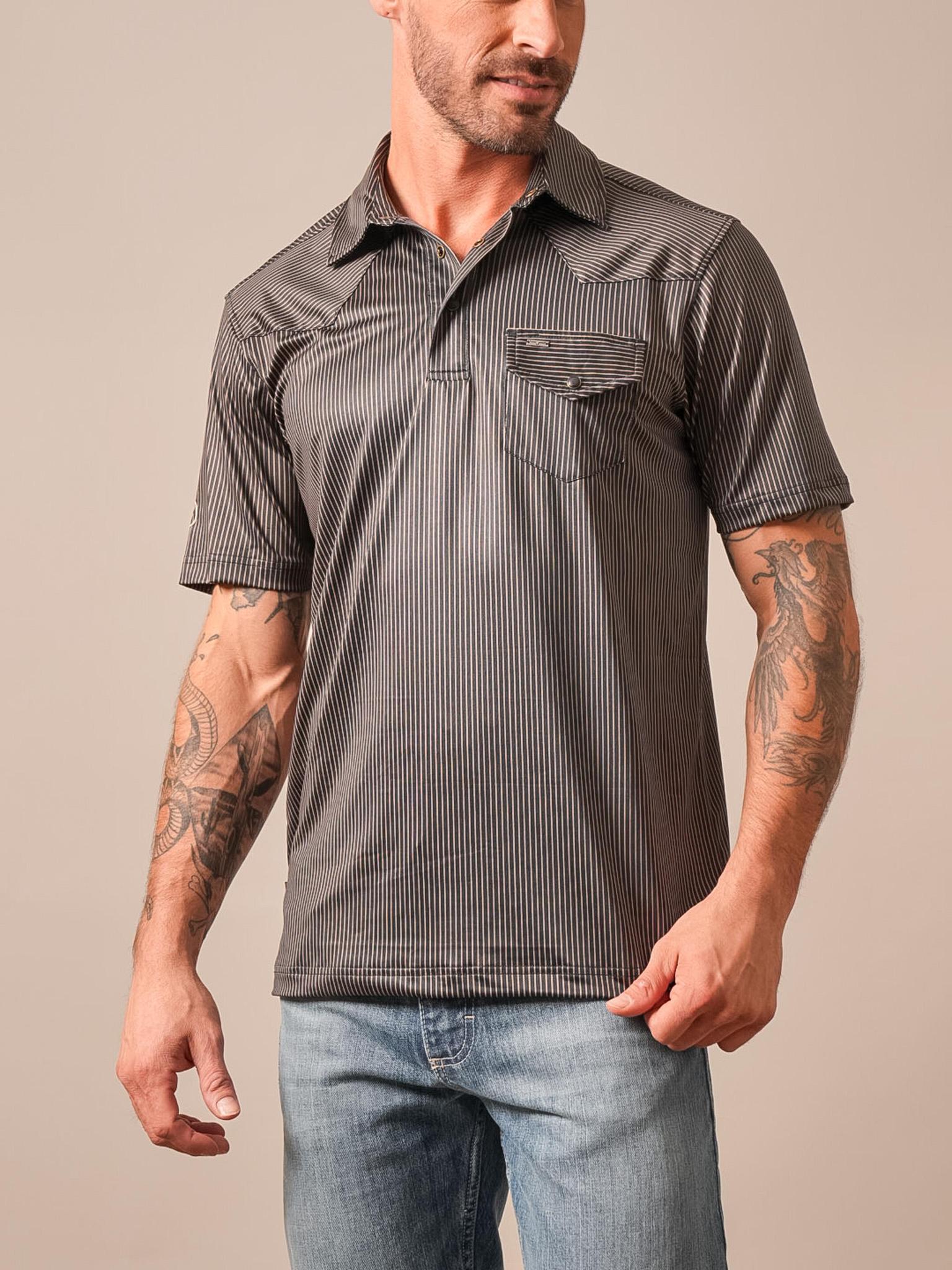 Kimes Men's Loomis Polo - Black