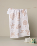 Floral Glossary Tea Towel