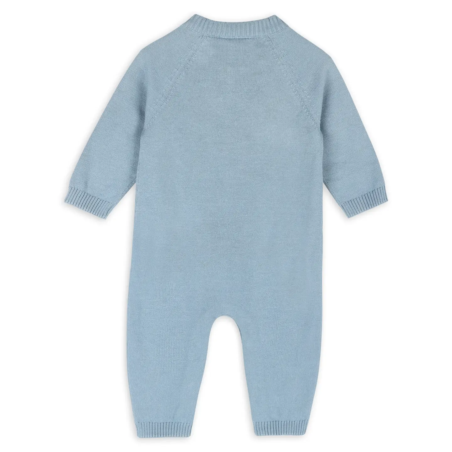 Horse Face Jacquard Knit Baby Jumpsuit (Organic Cotton)
