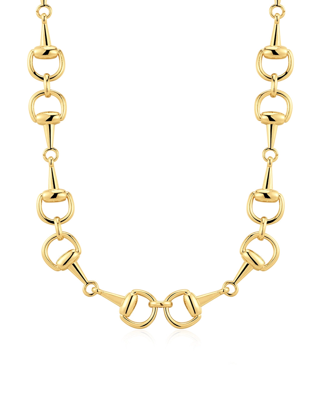 The Horsebit Necklace - Gold
