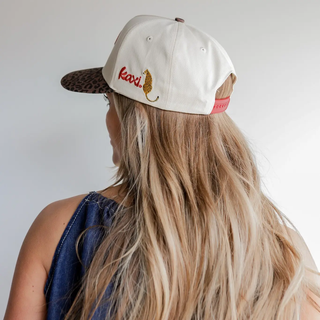Cheetah Bow Trucker Hat