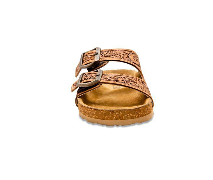 Footo Hand-Tooled Sandals - S-6918