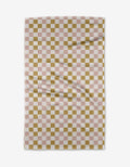 Spring Checkers Tea Towel