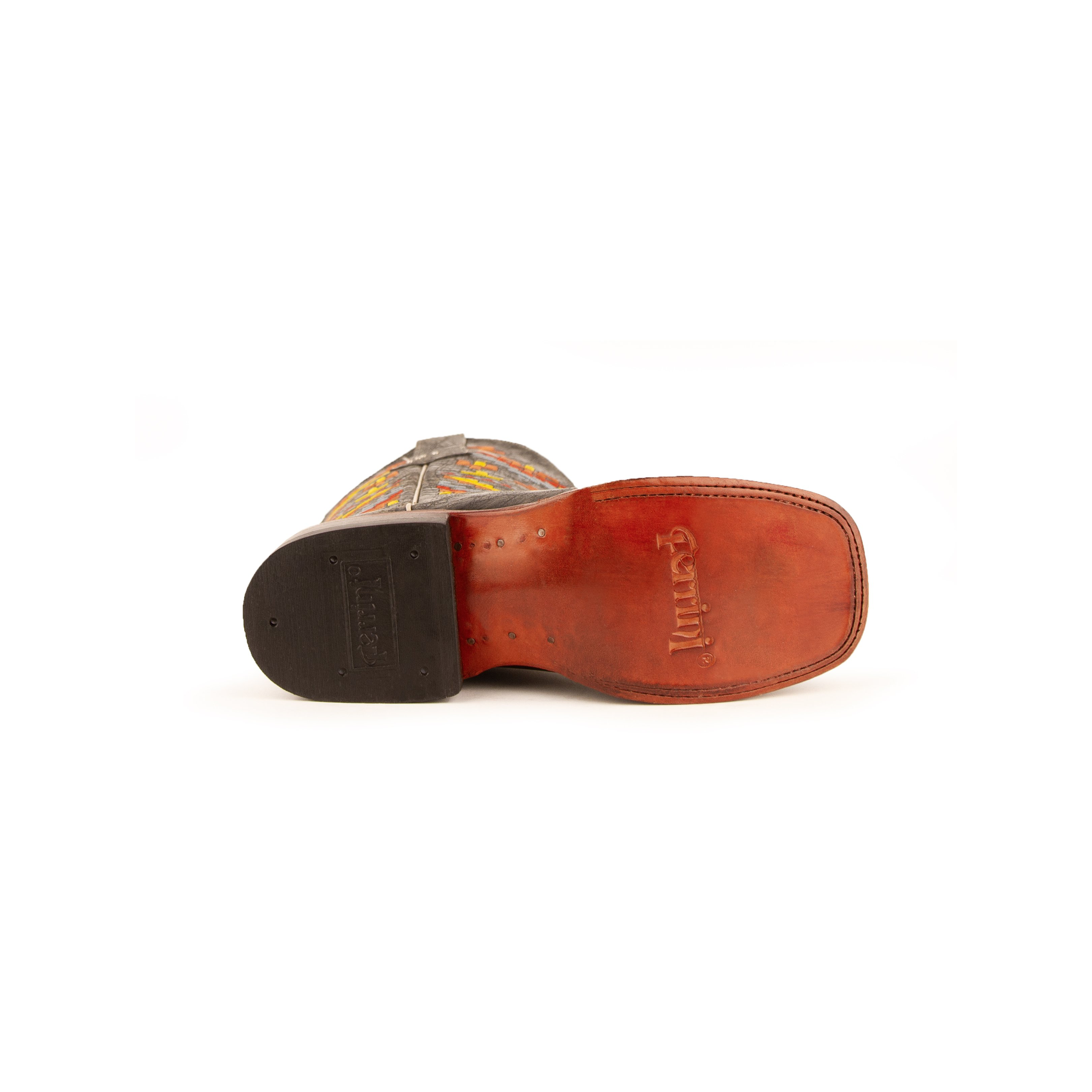 Ladies Aztec Cowgirl Teal S-Toe
