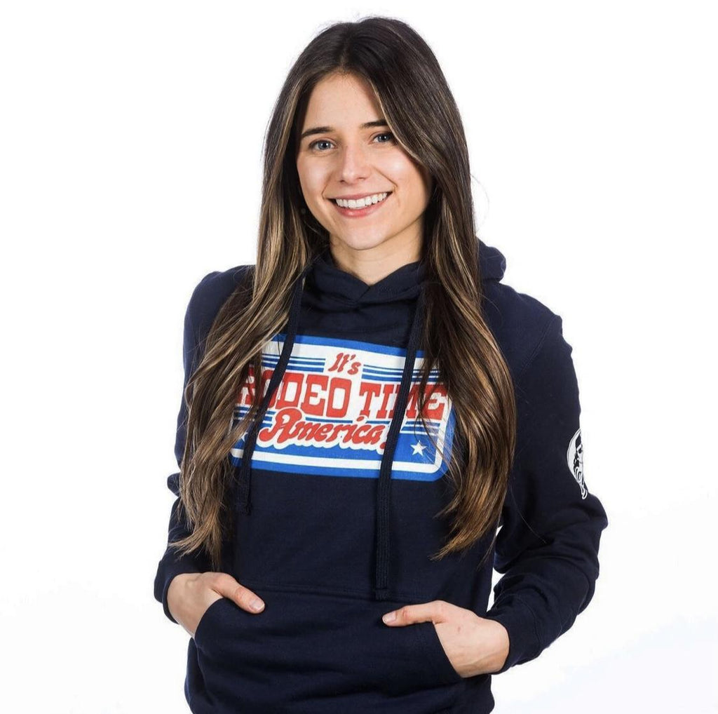 IT'S RODEO TIME AMERICA HOODIE