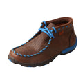 YOUTH DRIVING MOCCASINS BOMBER/ BROWN+BLUE YDM0027