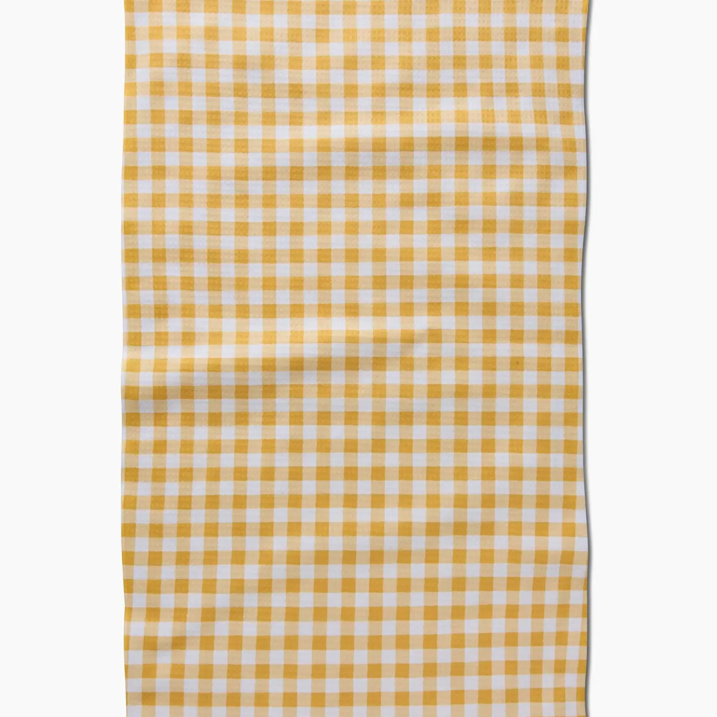 Golden Plaid Luxe Hand Towel