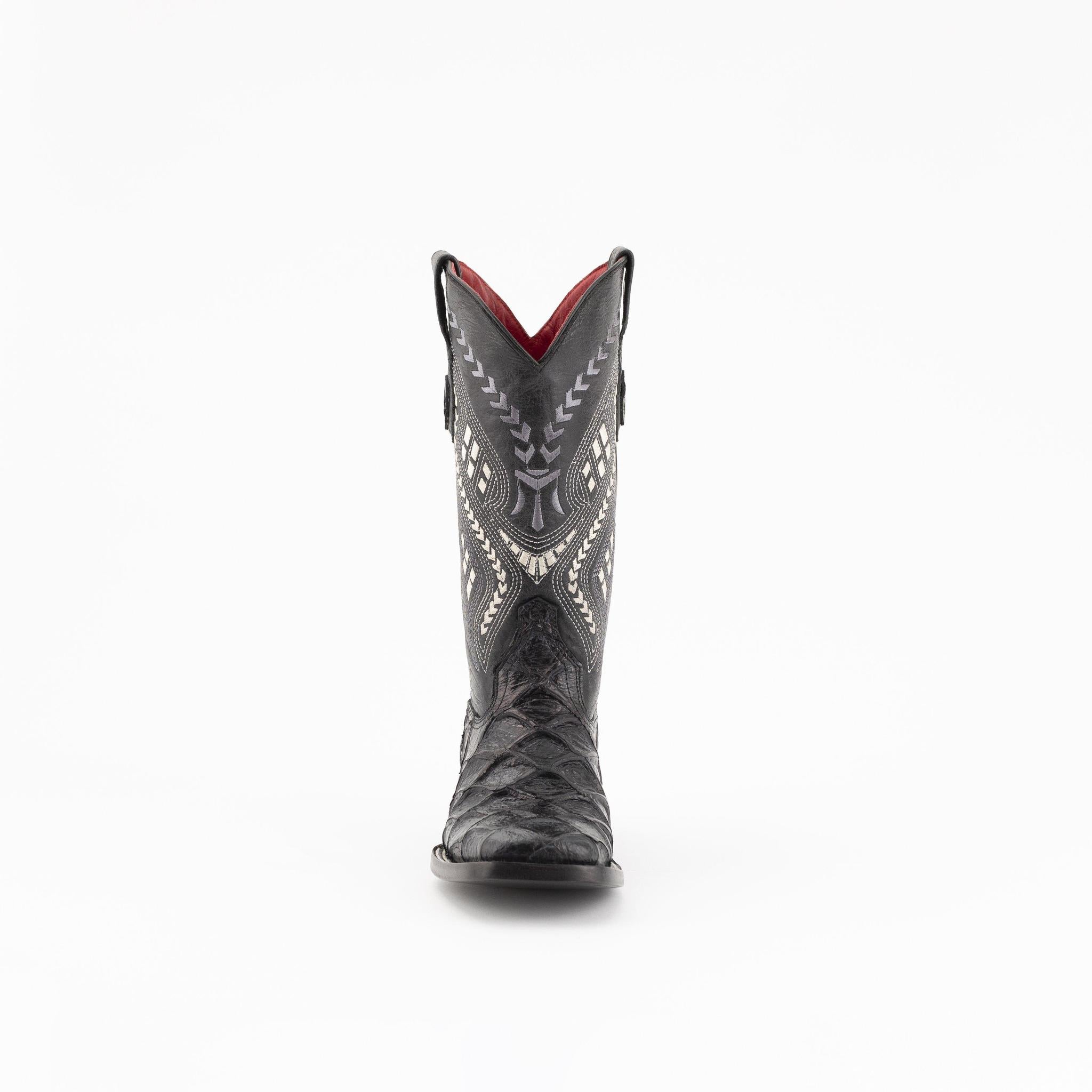 Ladies Bronco Black S-Toe