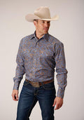Men's Amarillo Collection- Blue Thistle 03-001-0225-4018 BR