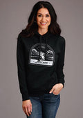 WOMENS OUTERWEAR   STETSON HOODY  SETSON TOMBSTONE COWBOY SCREEN PRINT