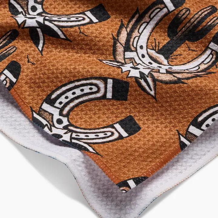 Western Horseshoes Tea Towel