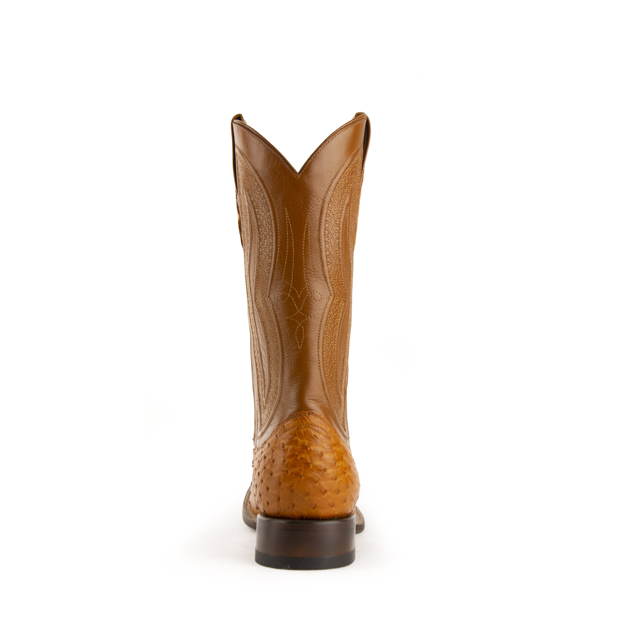 Men's Colt Ostrich S-Toe Cognac
