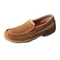 WOMENS SLIP ON DRIVING MOC - DISTRESSED SADDLE WDMS010