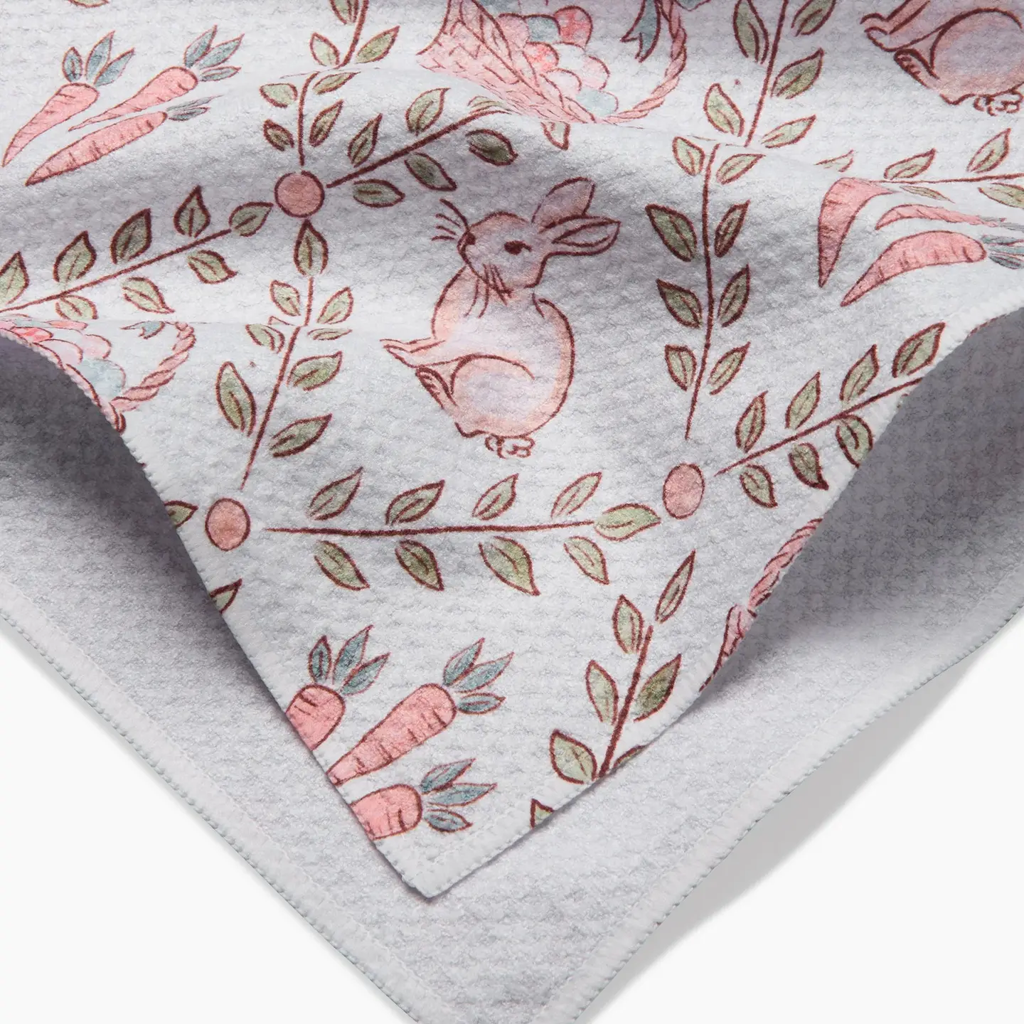Hopscotch Harvest White Tea Towel