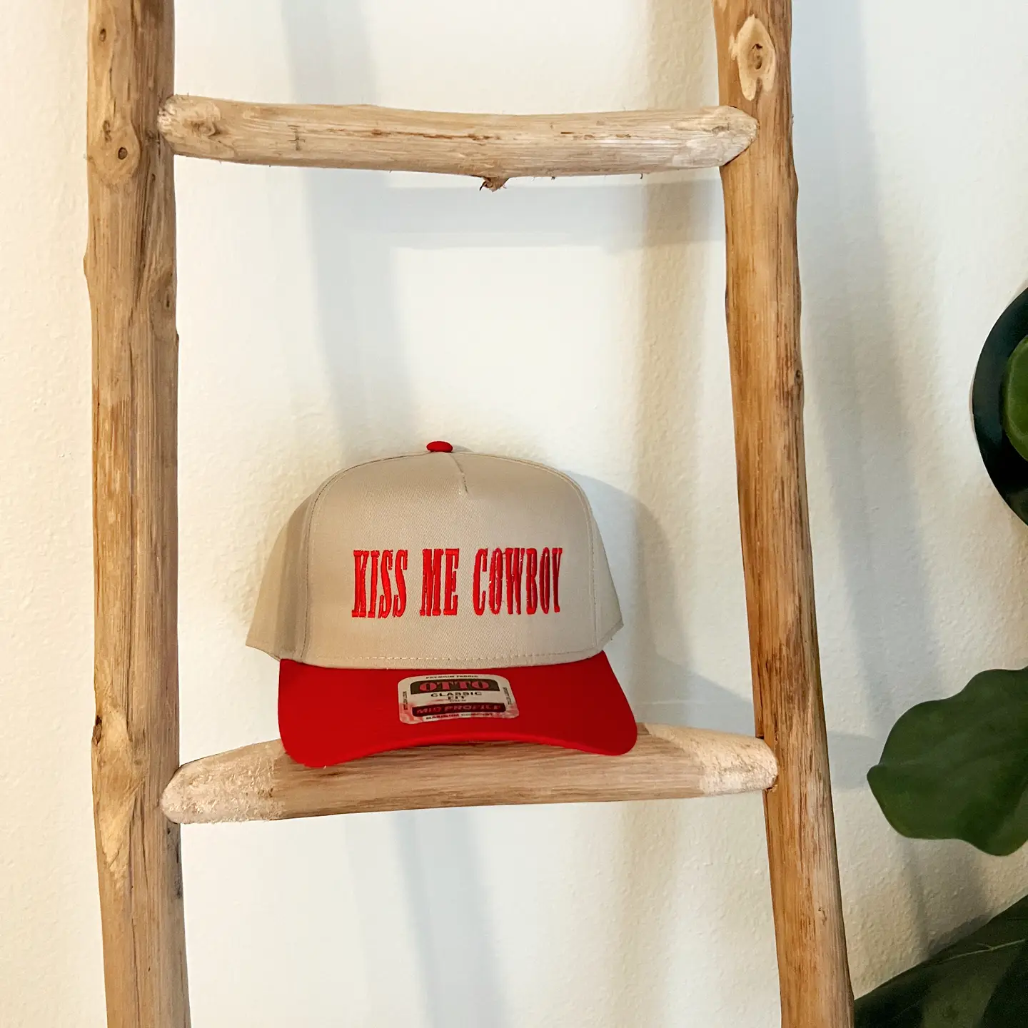 Kiss Me Cowboy Trucker Hat