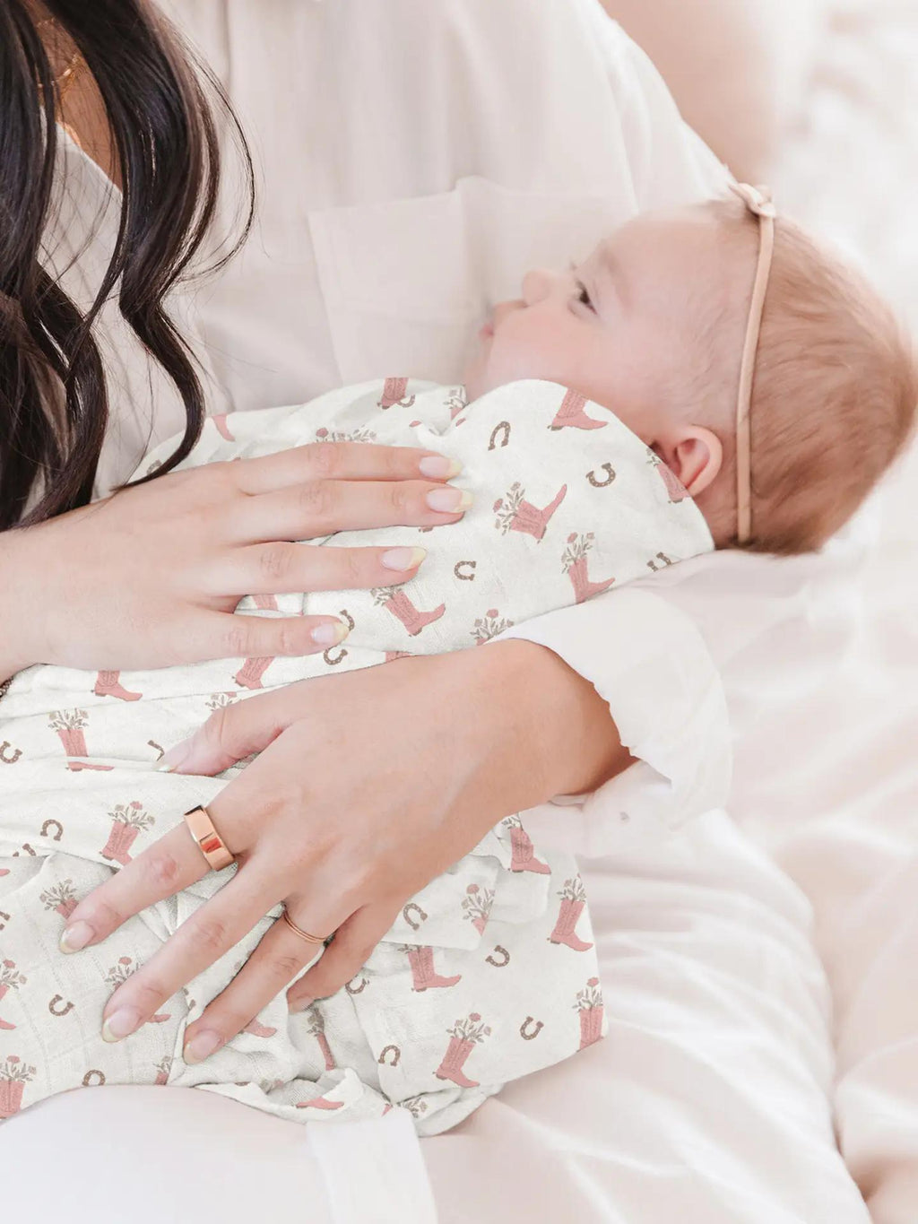 Swaddle Blanket Set Bloomin' Boot