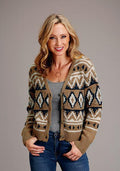 Women's Gold Sweater 11-027-0539-7040 YE