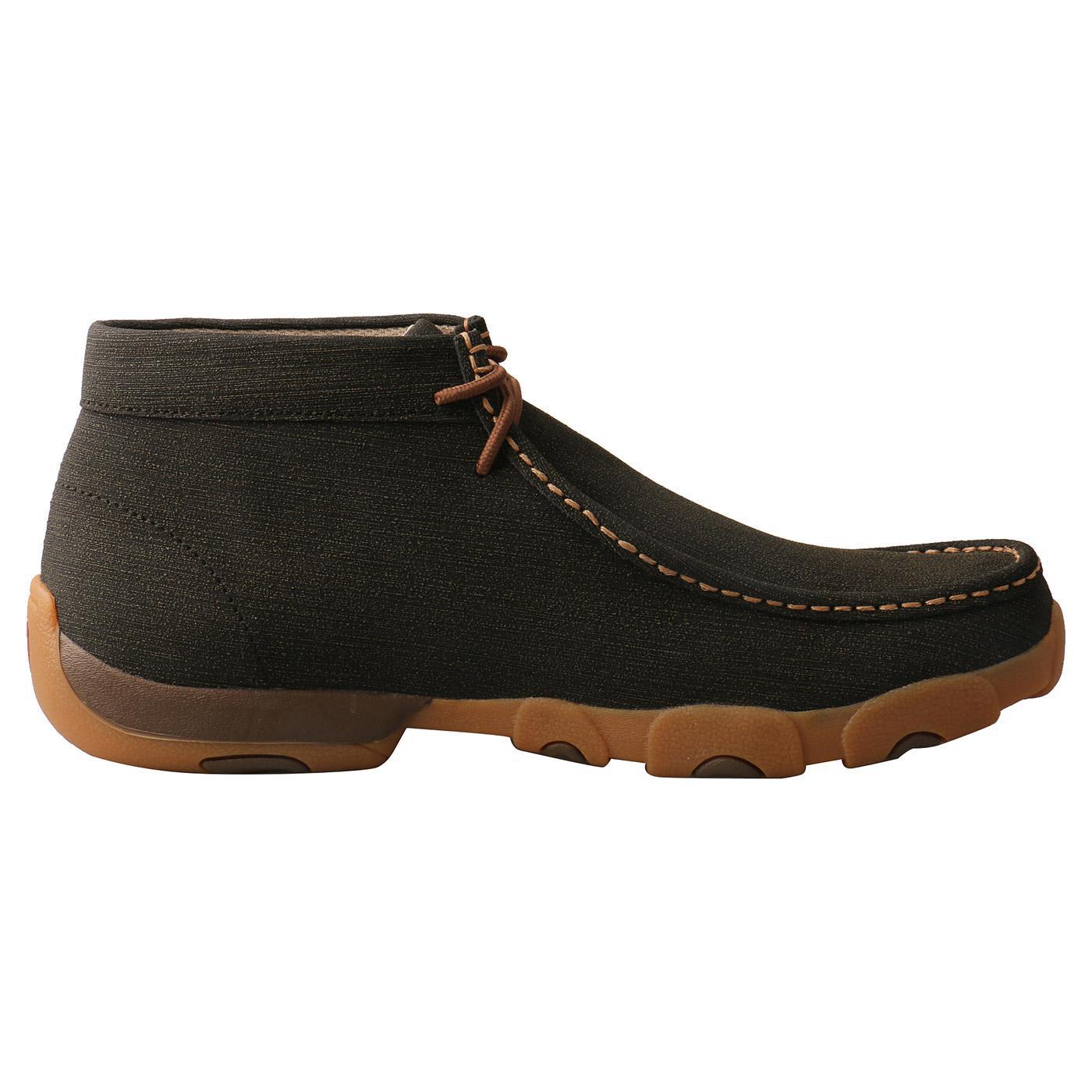 MEN'S CHUKKA DRIVING MOC - CHARCOAL MDM0080