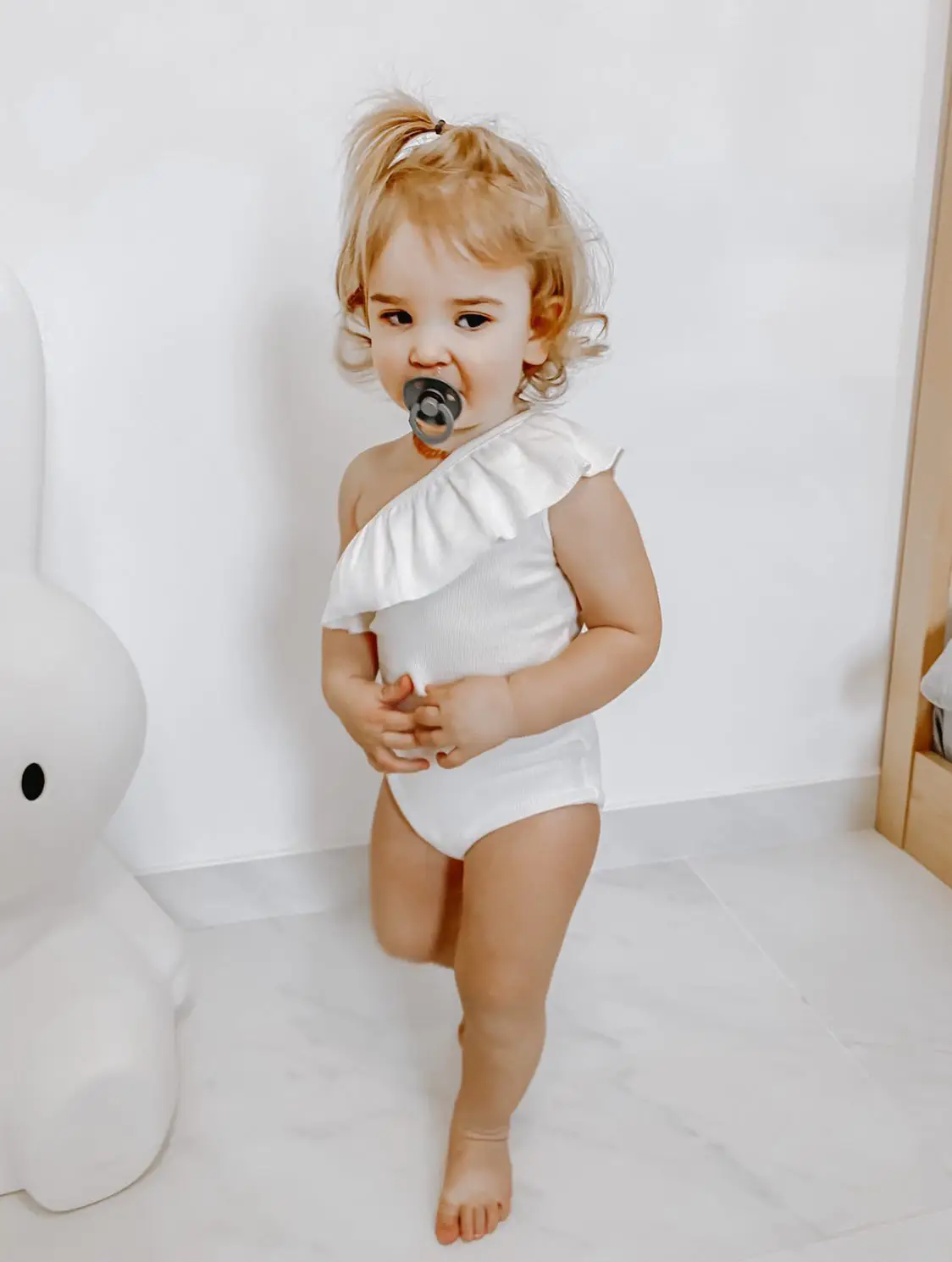 BABY GIRL WHITE BODYSUIT