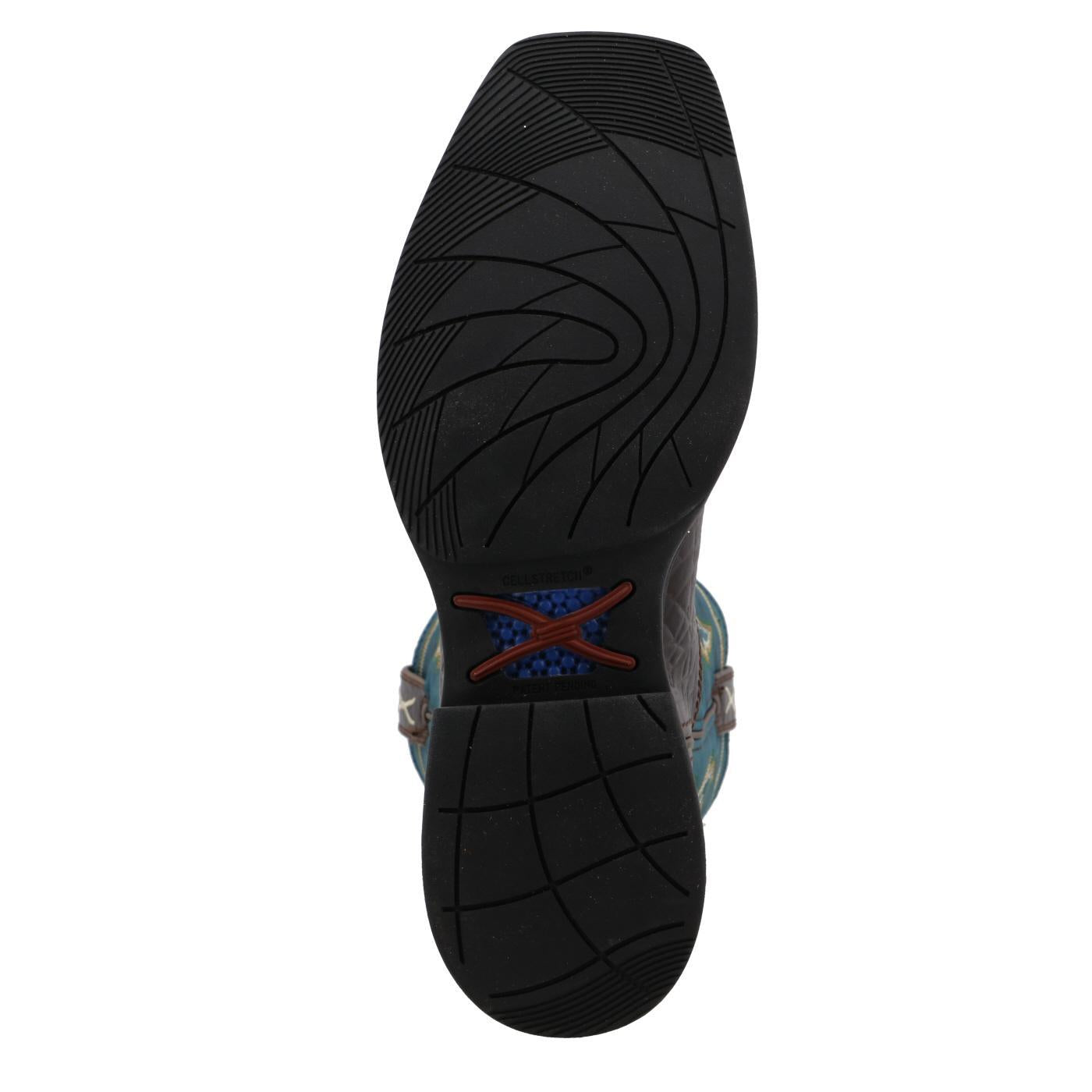 11" Tech X Boot - Chocolate & Teal MXW0002