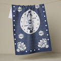 USA Cowgirl Tea Towel - NAVY