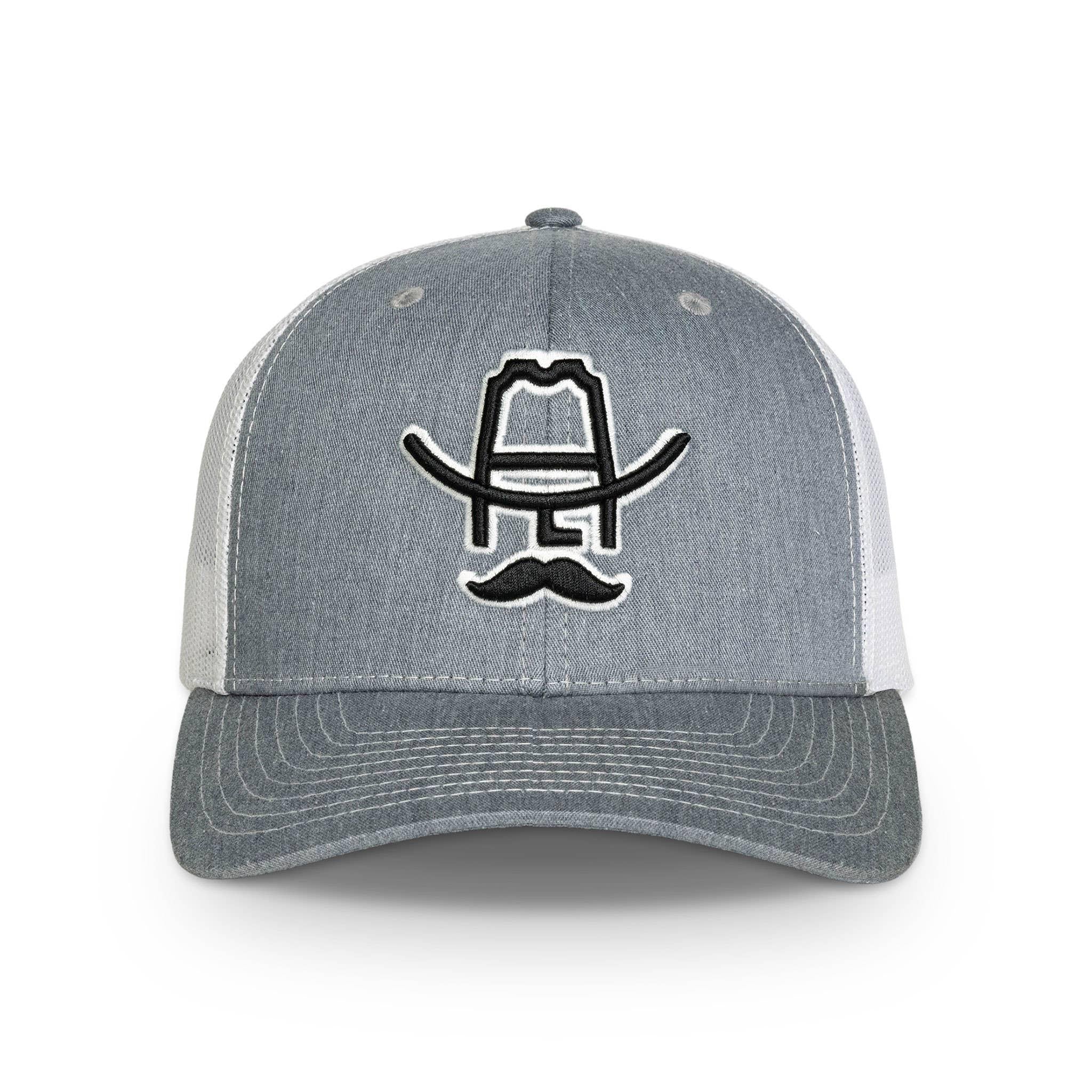 COWBOY COOL HANK 3D HAT - GREY