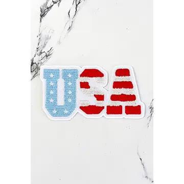 USA Embroidered Patch