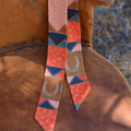 Frontier Bound Quilted Patchwork Silk Twilly