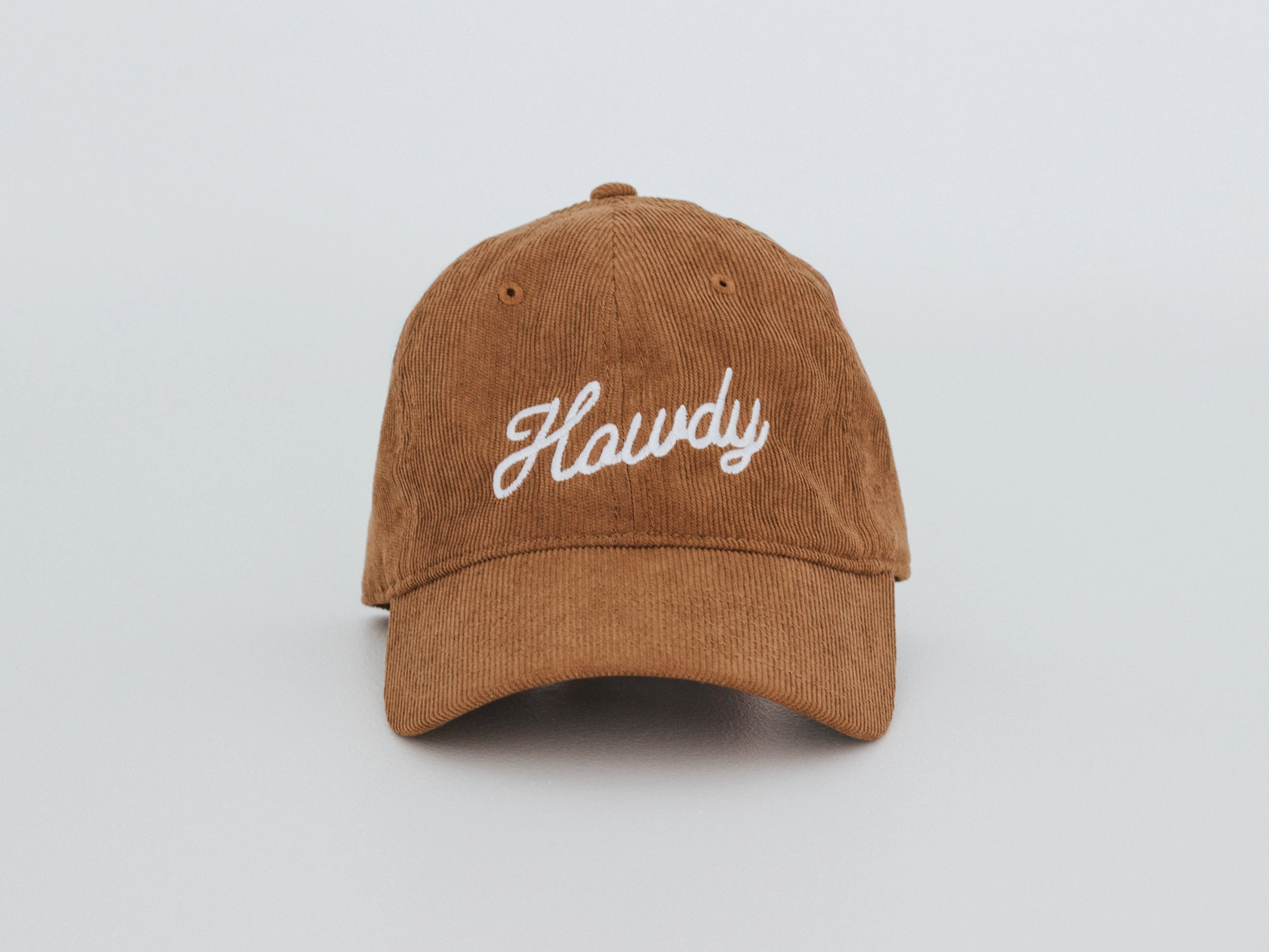 Howdy Modern Corduroy Hat