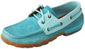 WOMENS DRIVING MOCCASINS - BOAT TURQ/TURQ WDM0039