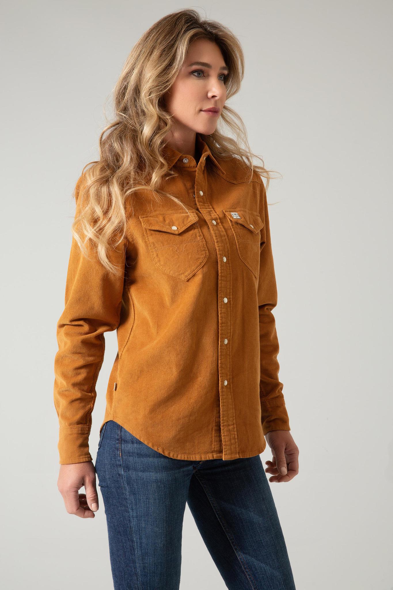 Kimes Women's Dixon Cord Top Camel