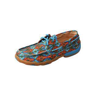 WOMENS BOAT DRIVING MOCCASINS - MULTI/HAWAIIAN WDM0097