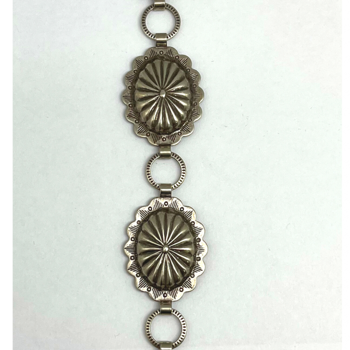 NICKEL CONCHO BELTS 675-123 1/2