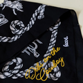 BLACK DIBS ON THE COWBOY WESTERN BANDANA