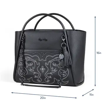Boss Tote - BLACK OUTLAW