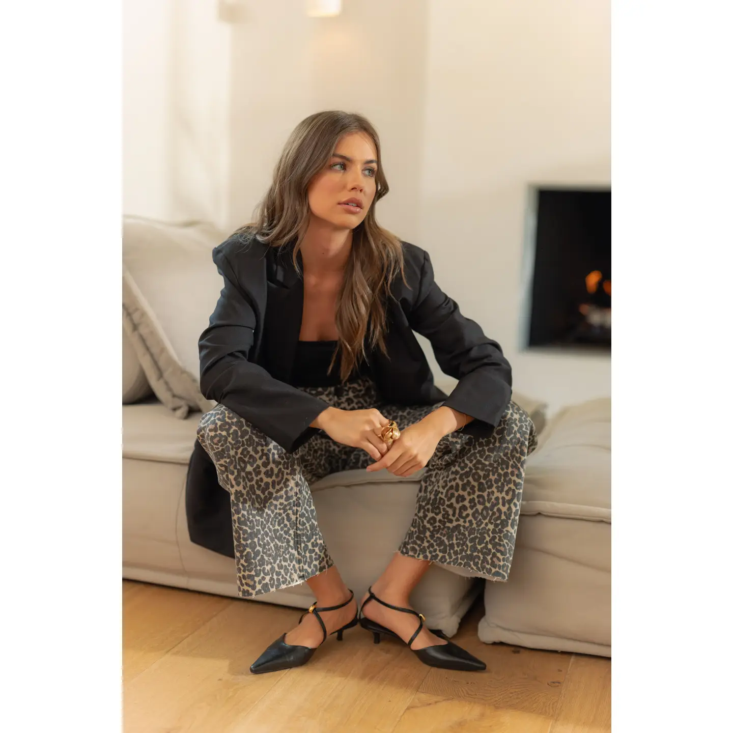 Leopard Print Pants