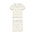 KIDS ORGANIC SHORT-SLEEVE PJ SET - HOWDY