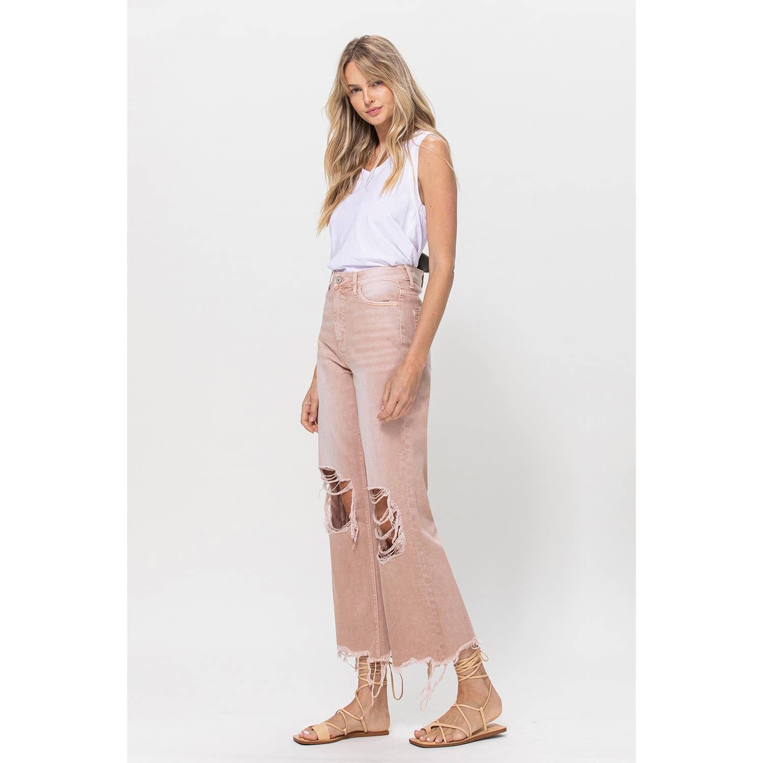 90S VINTAGE CROP FLARE - JULY SONG