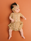 Floral Heirloom Short Sleeve Bamboo Dress